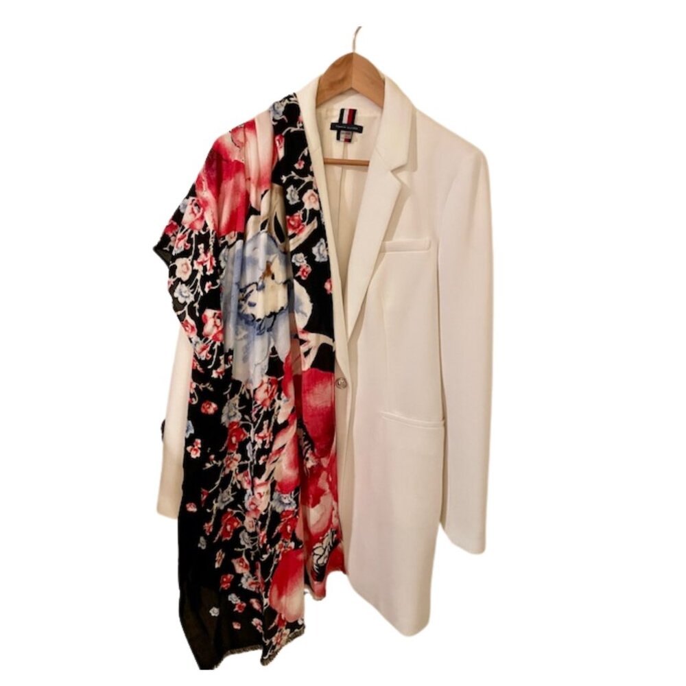 Tommy Hilfiger Classic White Blazer– Size 14 – NWOT price is firm